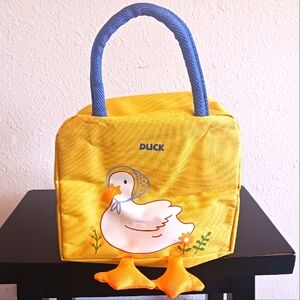 New Lunch Bag insulated School Picnic Lunch Little Yellow Duck